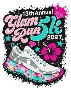 Glam Run 5K logo