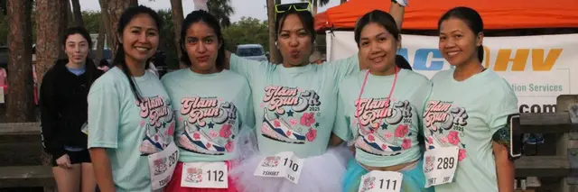 Glam Run 5K logo