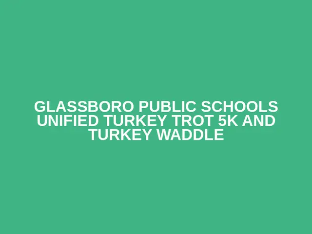 Glassboro Public Schools UNIFIED Turkey Trot 5K and Turkey Waddle logo