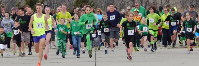 Go Green Leprechaun Run logo