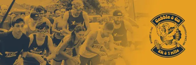 Gobble and Go 5k Walk/Run logo