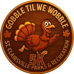 Gobble Til We Wobble 5K Run/Walk logo