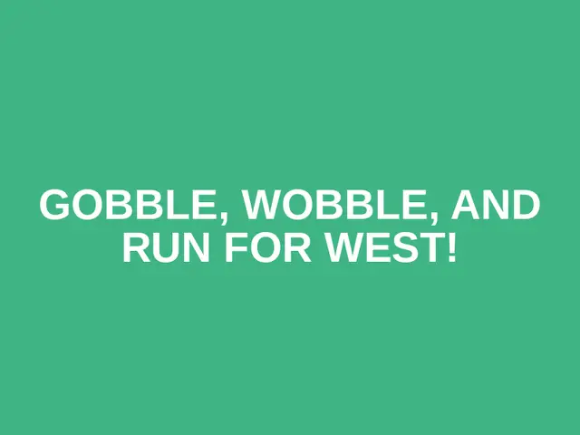 Gobble, Wobble, and Run for West! logo