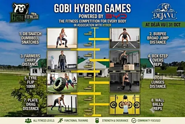 Gobi Hybrid Games Powered by BYD logo