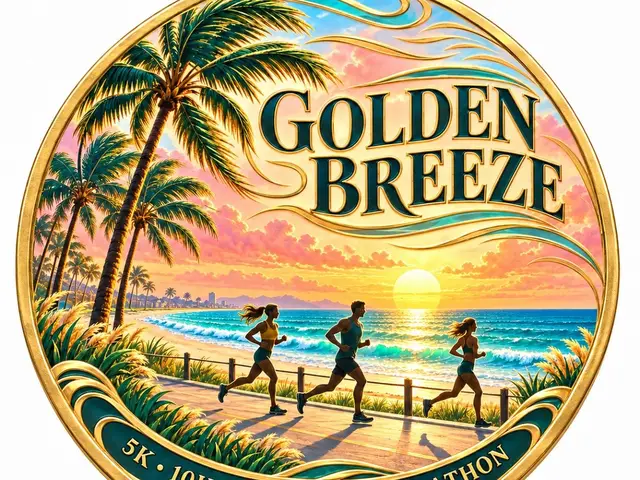 Golden Breeze 5k, 10k, 15k, Half Marathon 2027 logo