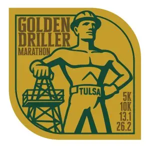 Golden Driller Marathon logo