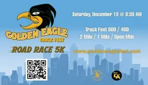 Golden Eagle Track Fest & 5K logo