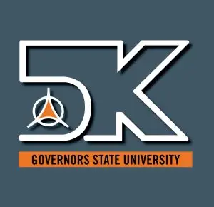 Governors State University Jaguar 5K logo