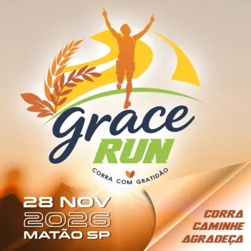GRACE RUN 2026 - CORRA COM GRATIDÃO logo