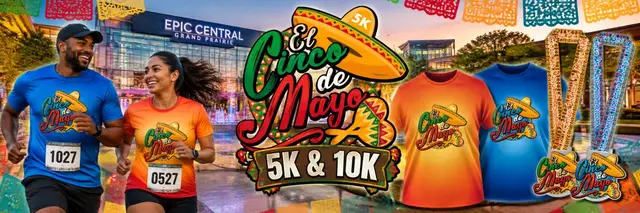 Grand Prairie Cinco De Mayo 10K & 5K logo