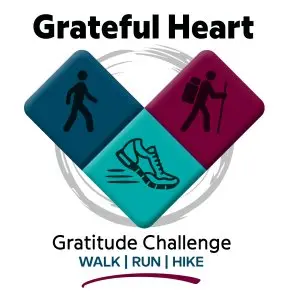 Grateful Heart Gratitude Challenge and 5K logo