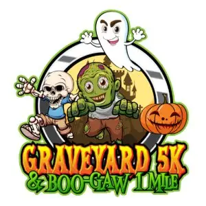 Graveyard 5K & Boo-gaw Trick or Treat Mile logo
