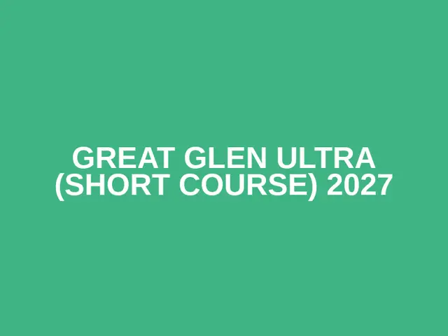 Great Glen Ultra (Short Course) 2027 logo