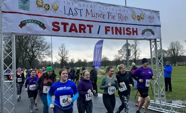 Great Perthshire Last Mince Pie Run logo