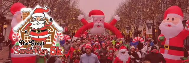 Great Santa Run 5K & Santa's Little Elves Fun Run logo