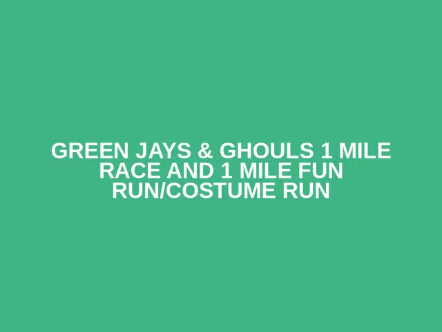 Green Jays & Ghouls 1 Mile Race and 1 Mile Fun Run/Costume Run logo