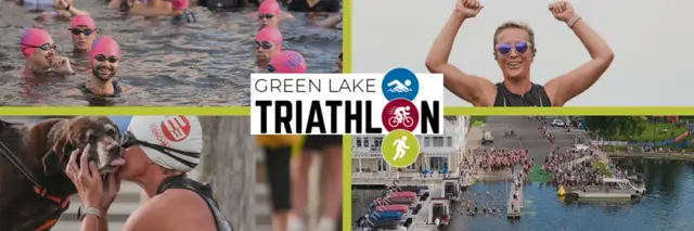 Green Lake Triathlon logo