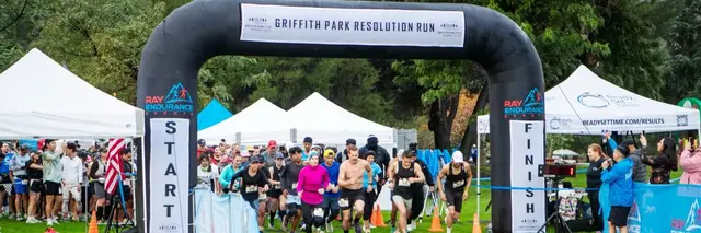 Griffith Park Resolution Run logo