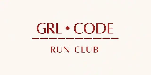 GRL.CODE RUN CLUB logo