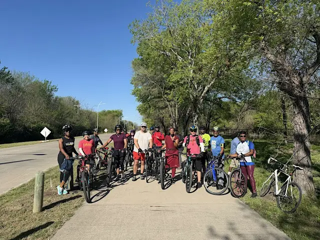 *GROUP BIKE RIDE* Great Trinity Forest AT&T Trail logo