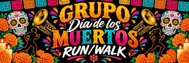 Grupo Día De Los Muertos Run logo