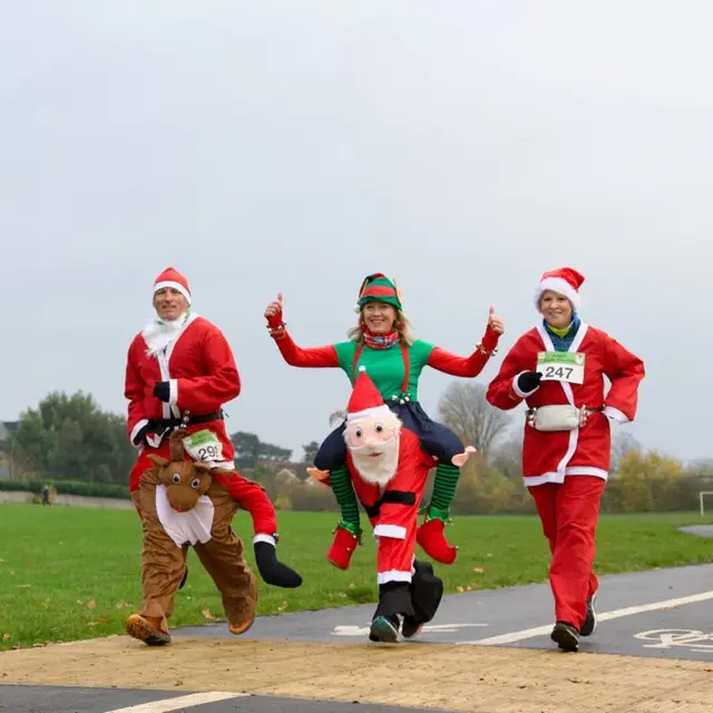 Guildford Santa Fun Run 2026 logo