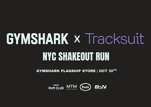 GYMSHARK NYC SHAKEOUT RUN logo