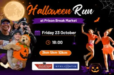 Halloween Night Run @ Prison Break Market logo