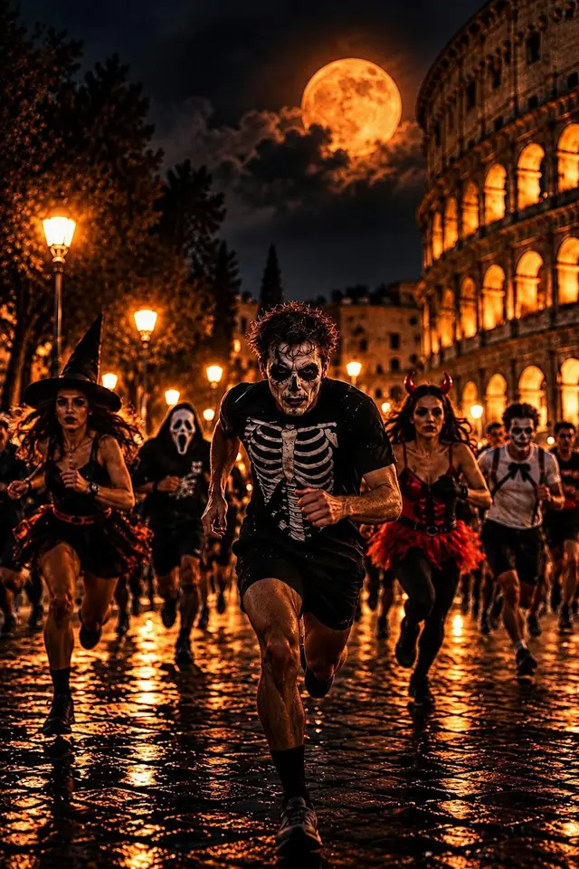 Halloween Run | LBM SPORT logo