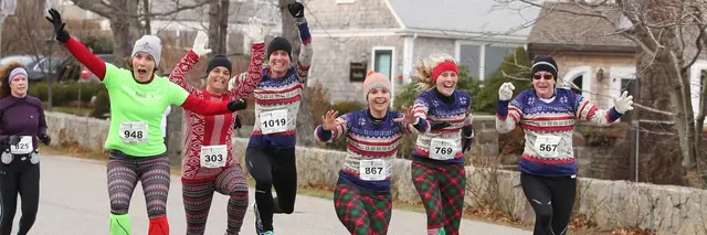 Happy Holidays Half MerryThon & 5K Race logo