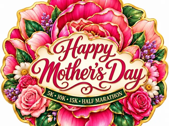 Happy Mother's Day 5K, 10K, 15K, Half Marathon 2027 logo