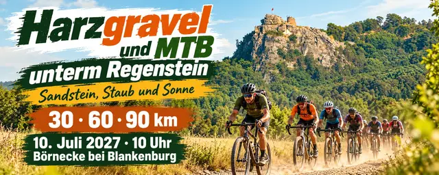 HARZGRAVEL am REGENSTEIN -  Gravel + MTB Cup logo