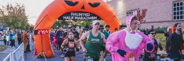 Haunted Half Marathon logo