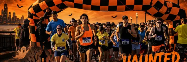 Haunted Jersey City 5K logo