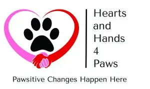 Hearts and Hands 4 Paws 5k logo