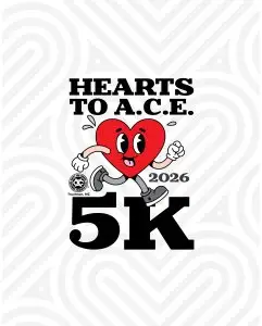 Hearts to A.C.E. Decked Out 5K Run/Walk logo