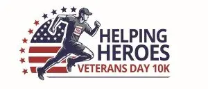 Helping Heroes Veterans Day 10K logo