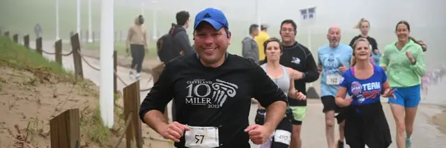 Hermes Cleveland 10 Miler logo