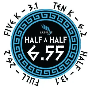 Hermes Half a Half Marathon logo