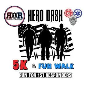 Hero Dash 5k logo
