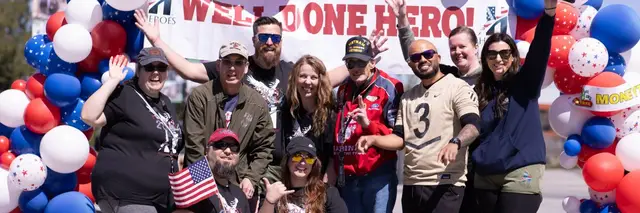 Heroes Walk, 5K & 10k Fun Run Presented By Lithia CDJR and Camp Chevrolet logo