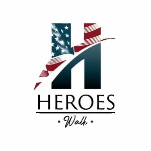 Heroes Walk, 5K & 10k Fun Run Presented By Lithia CDJR and Camp Chevrolet logo