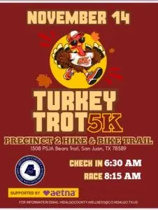 Hidalgo County Turkey Trot logo