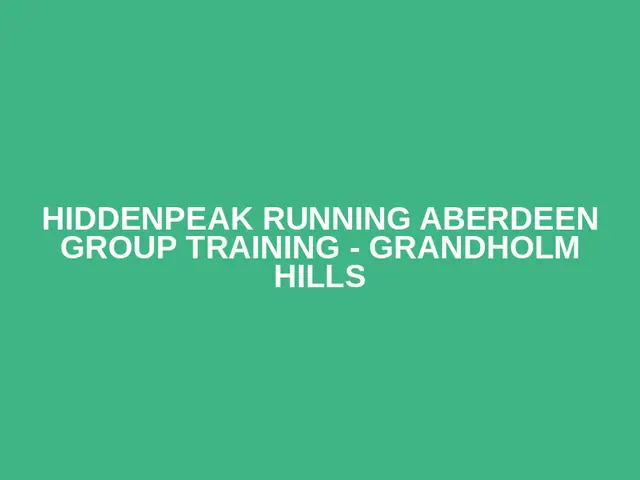 HiddenPeak Running Aberdeen Group Training - Grandholm Hills logo