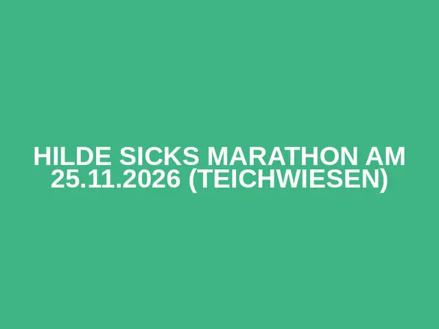 Hilde Sicks Marathon am 25.11.2026 (Teichwiesen) logo
