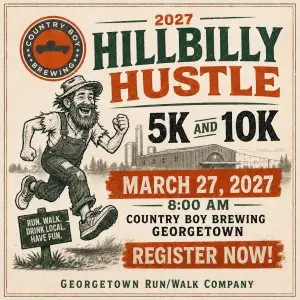 Hillbilly Hustle 5K & 10K logo