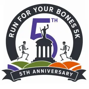 HJWL Run For Your Bones 5k logo