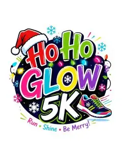 Ho Ho Glow 5K logo