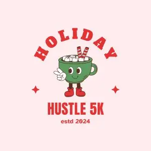Holiday Hustle 5k logo
