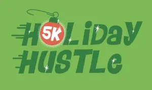 Holiday Hustle 5k Run/Walk logo